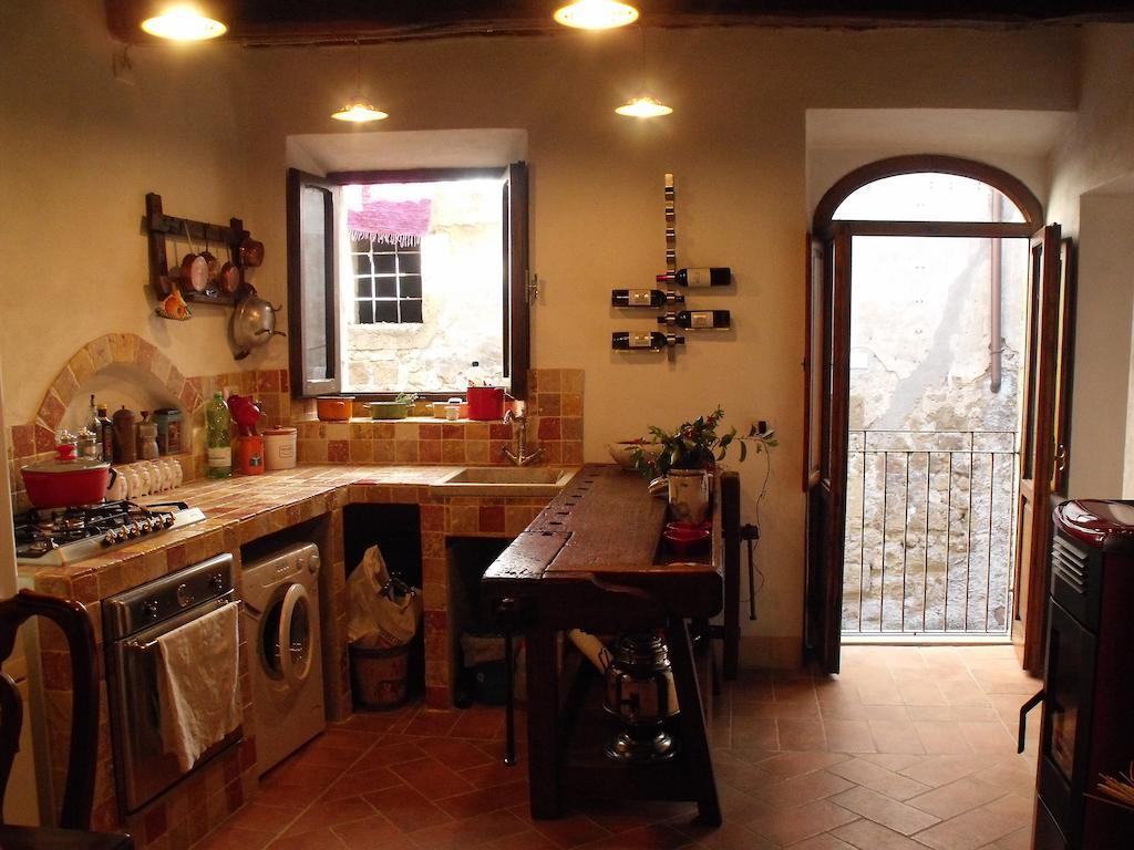 La Casa Del Ghetto Pitigliano Exterior foto